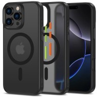 Хибриден кейс с MagSafe за iPhone 16 Pro Max от Tech Protect XT 3 Set - Matte Black
