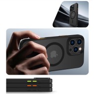 Хибриден кейс с MagSafe за iPhone 16 Pro Max от Tech Protect XT 3 Set - Matte Black