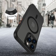 Хибриден кейс с MagSafe за iPhone 16 Pro Max от Tech Protect XT 3 Set - Matte Black