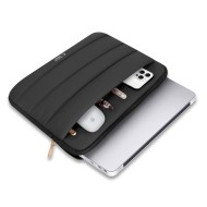 Калъф за лаптоп 15-16 инча от Tech Protect Fluffy - Черен