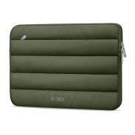 Калъф за лаптоп 13-14 инча от Tech Protect Fluffy - Army Green