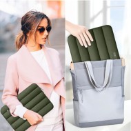 Калъф за лаптоп 13-14 инча от Tech Protect Fluffy - Army Green