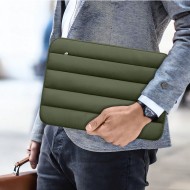 Калъф за лаптоп 13-14 инча от Tech Protect Fluffy - Army Green