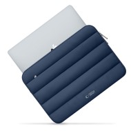 Калъф за лаптоп 13-14 инча от Tech Protect Fluffy - Navy Blue