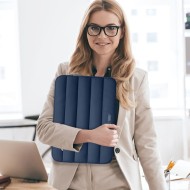 Калъф за лаптоп 13-14 инча от Tech Protect Fluffy - Navy Blue