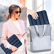 Калъф за лаптоп 13-14 инча от Tech Protect Fluffy - Navy Blue