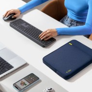Kалъф за лаптоп 13-14 инча от Tech-Protect Defender - Navy Blue