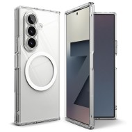 Удароустойчив твърд кейс с MagSafe за Samsung Galaxy Z Fold 7 от Ringke Fusion Magnetic - Clear