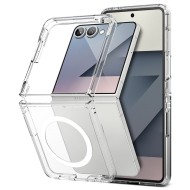 Удароустойчив твърд кейс с MagSafe за Samsung Galaxy Z Flip 7 от Ringke Fusion Magnetic - Clear