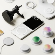 Удароустойчив твърд кейс с MagSafe за Samsung Galaxy Z Flip 7 от Ringke Fusion Magnetic - Clear