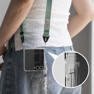 Удароустойчив твърд кейс с MagSafe за Samsung Galaxy Z Flip 7 от Ringke Fusion Magnetic - Clear