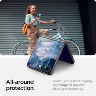 SZKŁO HARTOWANE SPIGEN GLAS.TR ”EZ FIT” HD 2-PACK GALAXY Z FLIP 7 CLEAR