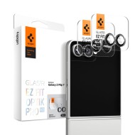 2 броя стъклени протектор за камера на Samsung Galaxy Z Flip 7 от Spigen Optik Pro Glas.TR.Ez Fit - Black