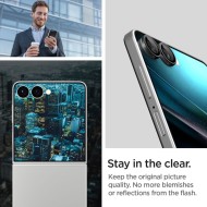 2 броя стъклени протектор за камера на Samsung Galaxy Z Flip 7 от Spigen Optik Pro Glas.TR.Ez Fit - Black