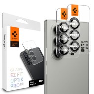 2 броя стъклени протектор за камера на Samsung Galaxy Z Fold 7 от Spigen Optik Pro Glas.TR.Ez Fit - Black