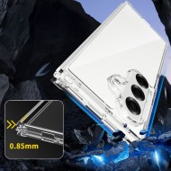 Хибриден кейс за Samsung Galaxy Z Fold 7 от Tech-Protect Flexair Hybrid - Clear