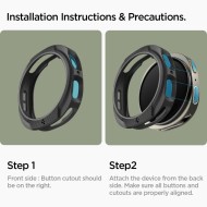 SPIGEN LIQUID AIR SAMSUNG GALAXY WATCH 8 (44 MM) MATTE BLACK