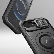 360 градусов калъф с MagSafe за iPhone 16e от Tech-Protect Kevlar - Black