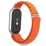 Текстилна каишка за Xiaomi Smart Band 8 / 9 / 10 / NFC от Tech-Protect Nylon Pro - Orange
