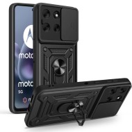 Удароустойчив калъф за Motorola Moto G86 5G от Tech-Protect CamShield Pro - Black