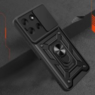 Удароустойчив калъф за Motorola Moto G86 5G от Tech-Protect CamShield Pro - Black