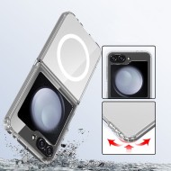 Хибриден кейс с MagSafe за Samsung Galaxy Z Flip 6 / 7 FE от Tech-Protect Flexair Hybrid - Clear