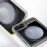 Хибриден кейс с MagSafe за Samsung Galaxy Z Flip 6 / 7 FE от Tech-Protect Flexair Hybrid - Clear