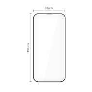 2 броя стъклени протектори за дисплей на iPhone 17 Pro Max от Tech-Protect Quick Set+ - Black