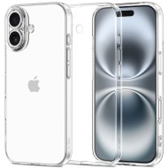 Силиконов кейс за iPhone 17 от Tech-Protect FlexAir+ - Clear
