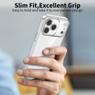 Силиконов кейс за iPhone 17 Pro Max от Tech-Protect FlexAir+ - Clear