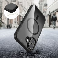 TECH-PROTECT MAGMAT MAGSAFE IPHONE 17 BLACK/CLEAR
