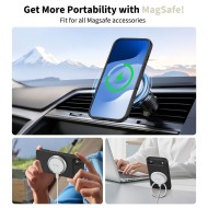 TECH-PROTECT SILICONE MAGSAFE IPHONE 17 AIR BLACK