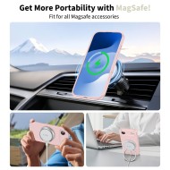 TECH-PROTECT SILICONE MAGSAFE IPHONE 17 AIR PINK PEARL