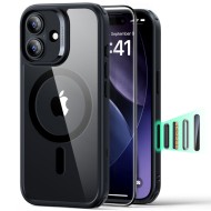 ESR CLASSIC HYBRID MAGSAFE & TEMPERED GLASS IPHONE 17 CLEAR/BLACK
