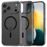 Тънък кейс с MagSafe за iPhone 17 Pro от Tech-Protect MagSlim - Matte Black