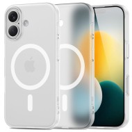 Тънък кейс с MagSafe за iPhone 17 от Tech-Protect MagSlim - Matte White