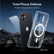 ESR CLASSIC HYBRID MAGSAFE & TEMPERED GLASS IPHONE 17 CLEAR
