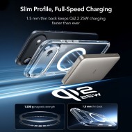 ESR CLASSIC HYBRID MAGSAFE & TEMPERED GLASS IPHONE 17 AIR CLEAR