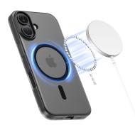Тънък кейс с MagSafe за iPhone 17 от Tech-Protect MagSlim - Matte Black