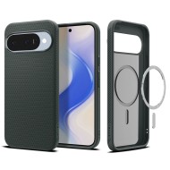 Удароустойчив кейс с MagSafe за Google Pixel 10 / 10 Pro от Spkigen Liquid Air - Abyss Green