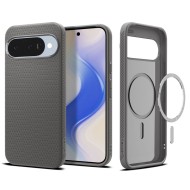 Удароустойчив кейс с MagSafe за Google Pixel 10 / 10 Pro от Spkigen Liquid Air - Marble Grey