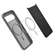 Удароустойчив кейс с MagSafe за Google Pixel 10 / 10 Pro от Spkigen Liquid Air - Marble Grey