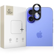 Алуминиев протектор за камера на iPhone 17 от Tech-Protect Camfull Fit+ - Black