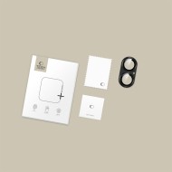 Алуминиев протектор за камера на iPhone 17 от Tech-Protect Camfull Fit+ - Black