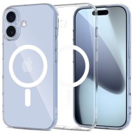 Силиконов кейс с MagSafe за iPhone 17 от Tech-Protect FlexAir - Clear