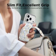 Силиконов кейс с MagSafe за iPhone 17 Pro от Tech-Protect FlexAir - Spring Flowers