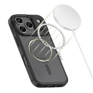 Твърд кейс с MagSafe пръстен за iPhone 17 Pro от Tech-Protect MagMat - Matte Black