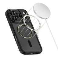 Кейс с MagSafe и защита на камерата за iPhone 17 Pro от Tech-Protect MagCam - Matte Black