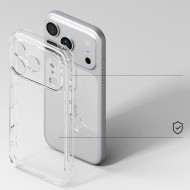 Удароустойчив твърд кейс за iPhone 17 Pro Max от Ringke Fusion - Clear