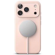 Силиконов кейс с MagSafe за iPhone 17 Pro Max от Ringke Silicone Magnetic - Pink Sand